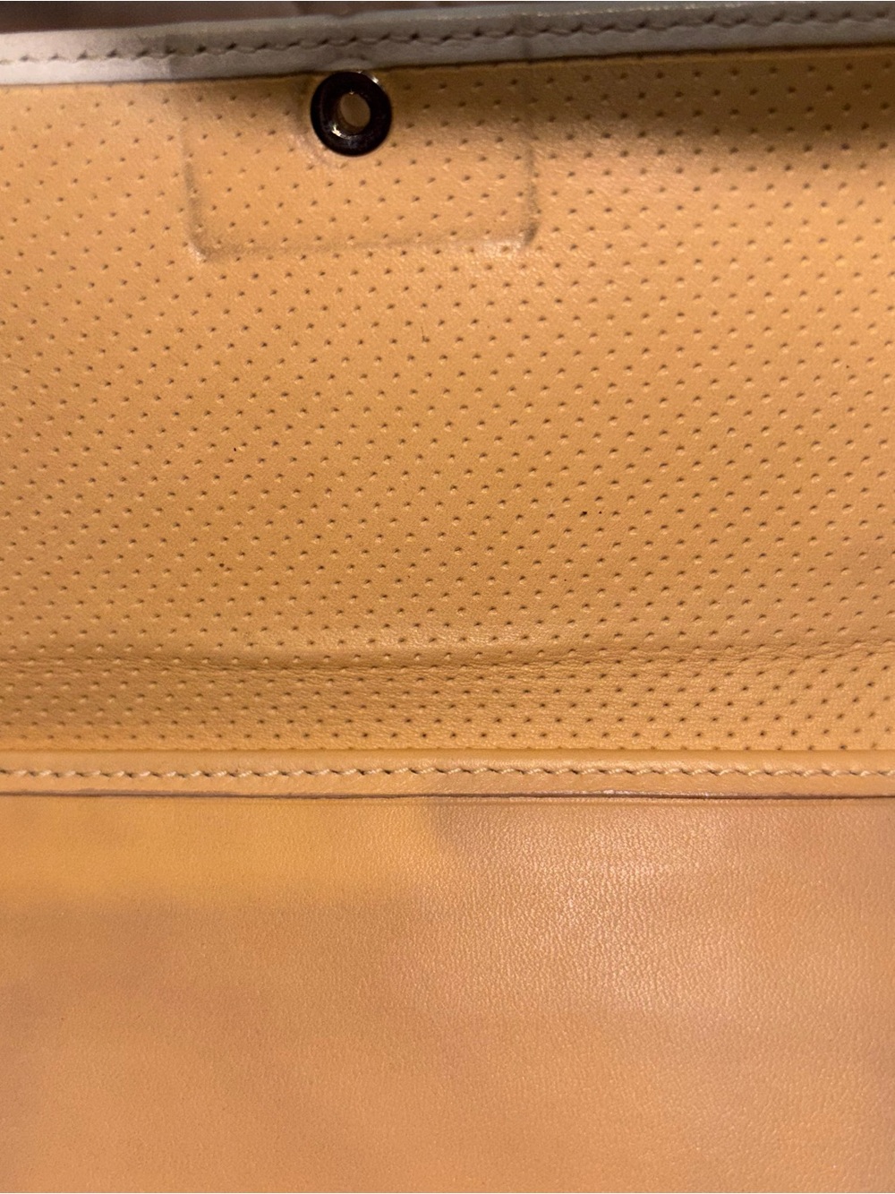 LOEWE White Leather Anagram Trifold Small Wallet - Picture 8 of 9